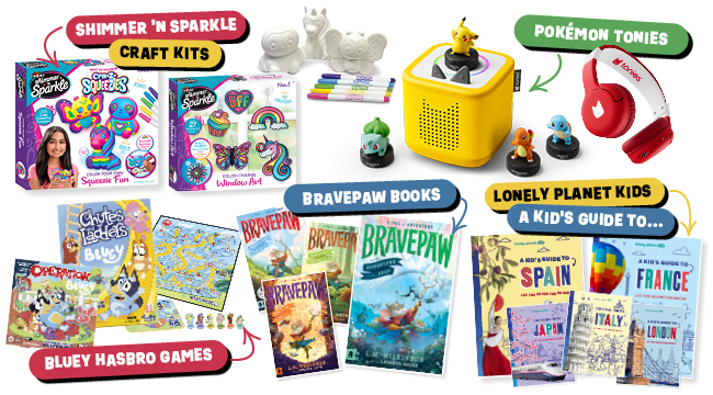 Win prizes with the Mega Holiday Activity Book